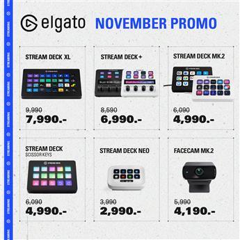 ELGATO โปรโมชั่น เดือน 11