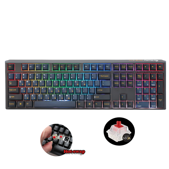 Ducky One 3 Pro Nazca Line  / MX2A RED SW