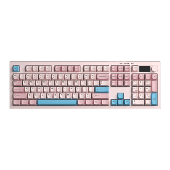  AULA S102PRO (PINK) TRI-MODE WIRELESS KEYBOARD (EN/TH)