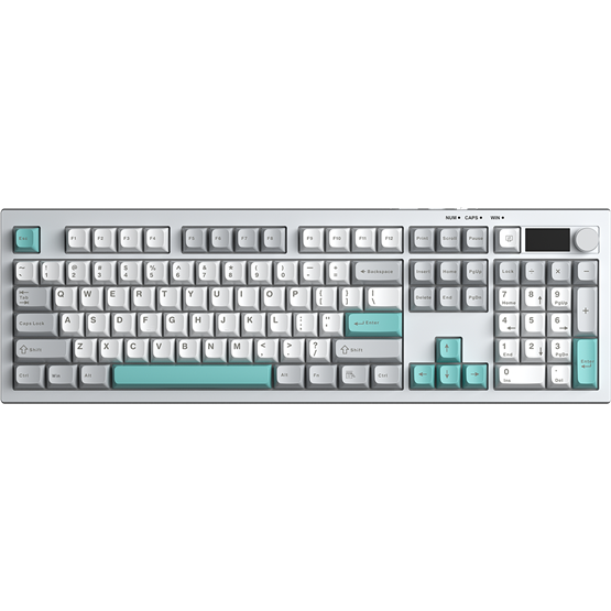AULA S102PRO (GRAY) TRI-MODE WIRELESS KEYBOARD (EN/TH)