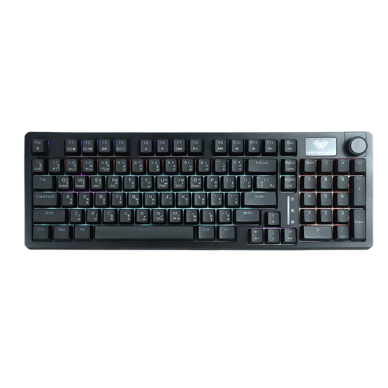 AULA S98 (ฺBlack) 3IN1 WIRELESS [RED SWITCH] (EN/TH)