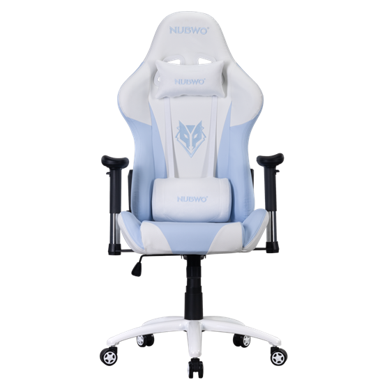 NUBWO Phenom NBCH-007 Gaming Chair / White-Blue 