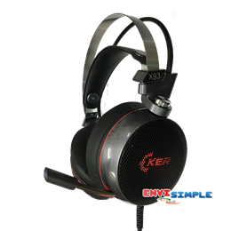 Oker X93 Gaming headset 7.1 Surround /vibration  (ฺBlack)
