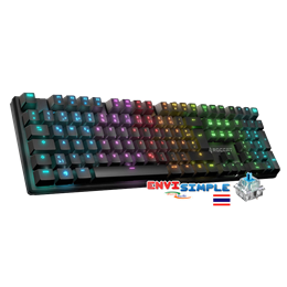 Roccat Suora FX RGB  Blue Switch Gaming Keyboard (TH)