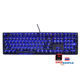 DUCKY ONE Floating again/BLUE LED /Red SW/Floating Keycaps (TH)