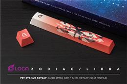 Loga/Space bar keycap Zodiac / Libra