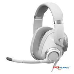 Epos H6 Pro Closed acoustic gaming headset (Ghost White)