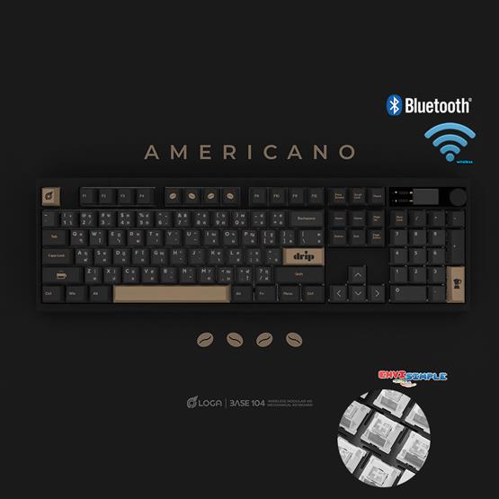 LOGA BASE 104 PRE-BUILT EDITION / Americano / นมสด sw