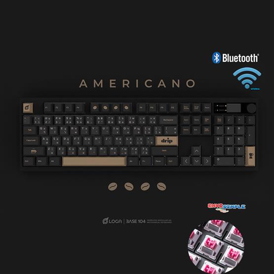 LOGA BASE 104 PRE-BUILT EDITION / Americano/ นมเย็น sw