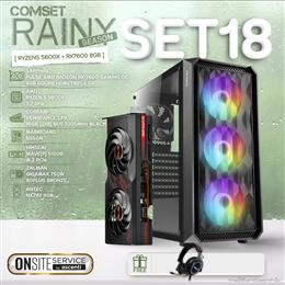 Rainy Season Set 18 [Ryzen5 5600X + RX7600 8GB]