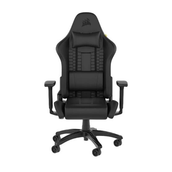 CORSAIR TC100 RELAXED Gaming Chair - Leatherette Black/Black