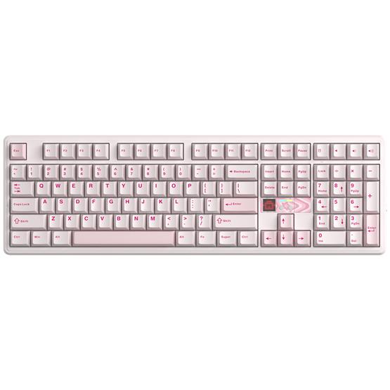 AULA F108 PRO V2 (PINK) 3IN1 WIRELESS (STRAWBERRY MINT SWITCH)