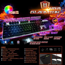 Neolution E-Sport Gladiator RGB Mechanical Keyboard 