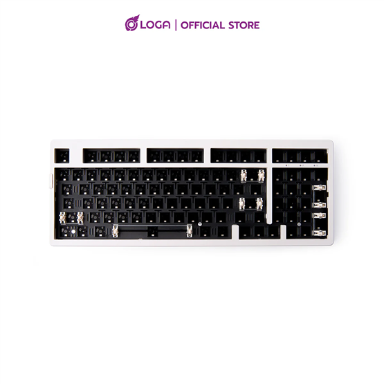 LOGA RAVANA R2 ESSENTIAL 98 % wired mechanical keyboard [Barebone]/Bright Snow