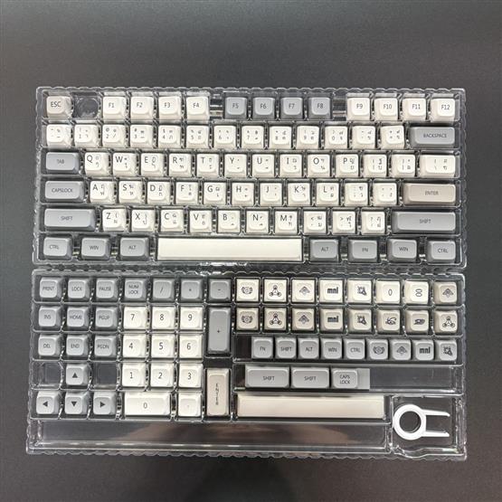 Mactale Revelation Keycaps Set ปุ่มคีย์บอร์ด PBT Dye-subbed 133 คีย์  /XDA PROFILE  / ภาษาไทย