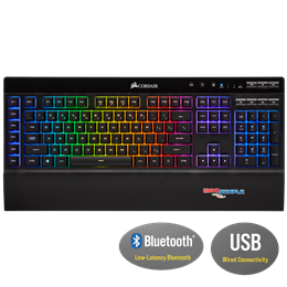 Corsair K57 RGB WIRELESS Gaming Keyboard/ ภาษาไทย