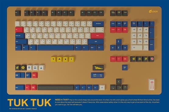 LOGA PBT DYESUB SPECIAL SET KEYCAP Vol. 1 (Cherry Profile ENG/TH ) TUKTUK