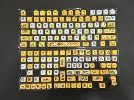 ปุ่มคีย์บอร์ด Happy Weekends/PBT / XDA PROFILE 152 คีย์/ ENG