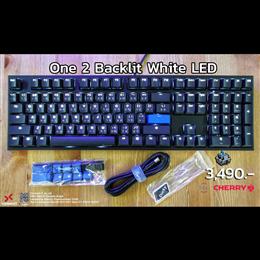 Ducky  One 2 Backlit White LED /Cherry MX Blue 
