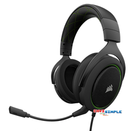 Corsair HS50 Stereo Gaming Headset / Green