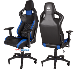 CORSAIR T1 RACE chair Black/blue