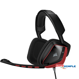 Corsair VOID Surround Hybrid Stereo Gaming Headset with Dolby 7.1 USB /Red