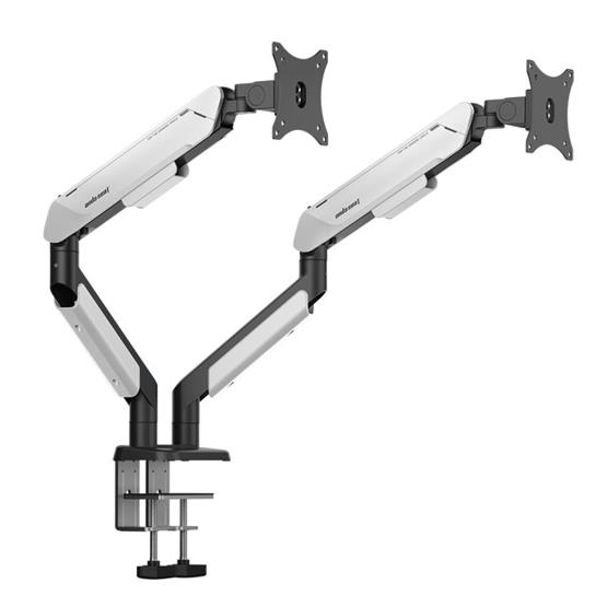 Anda Seat Stealth PRO II Duo A9-2S Ergonomic Monitor Arm White