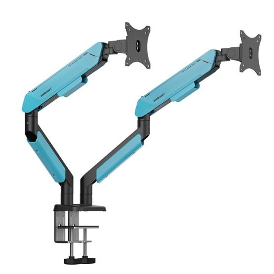 Anda Seat Stealth PRO II Duo A9-2S Ergonomic Monitor Arm Blue