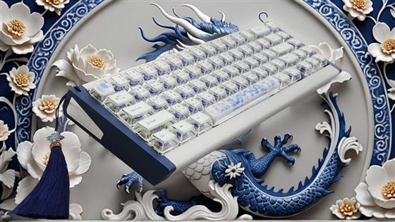 Ducky Year Of Dragon 2024 / Cherry MX2A Purple sw 