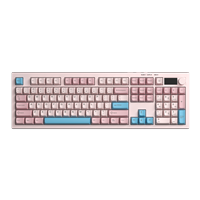  AULA S102PRO (PINK) TRI-MODE WIRELESS KEYBOARD (EN/TH)