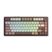 AULA F75 (MOCHA BROWN) BARBIE SWITCH WIRELESS KEYBOARD (EN/TH) 