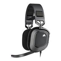 Corsair HS80 RGB USB Wired Gaming Headset / Carbon