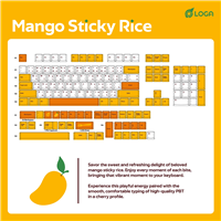 LOGA Keycap Set Collection / Mango sticky rice