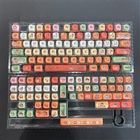 ปุ่มคีย์บอร์ด ลูกพลับ /PBT / MOA PROFILE 131 คีย์/ ENG