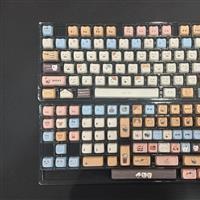 ปุ่มคีย์บอร์ด Sea salt Cat /PBT / XDA PROFILE 141 คีย์/ ENG