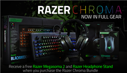 รีวิว การปรับแสง Razer Blackwidow Chroma + Razer DeathAdder Chroma + Razer Kraken 7.1 Chroma 